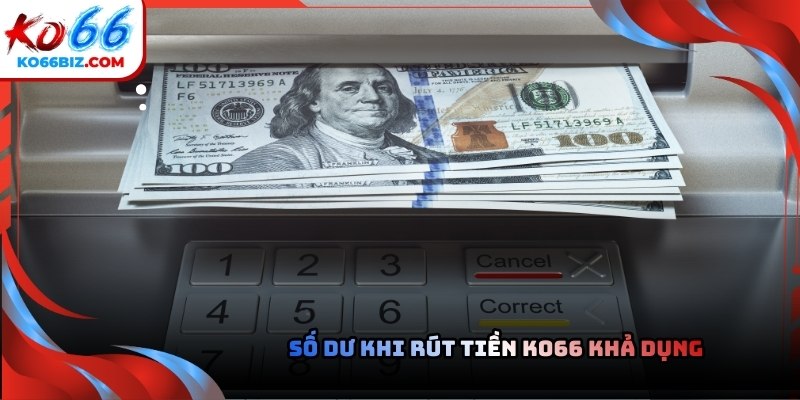 Điều kiện để rút tiền tại Ko66 công khai minh bạch
